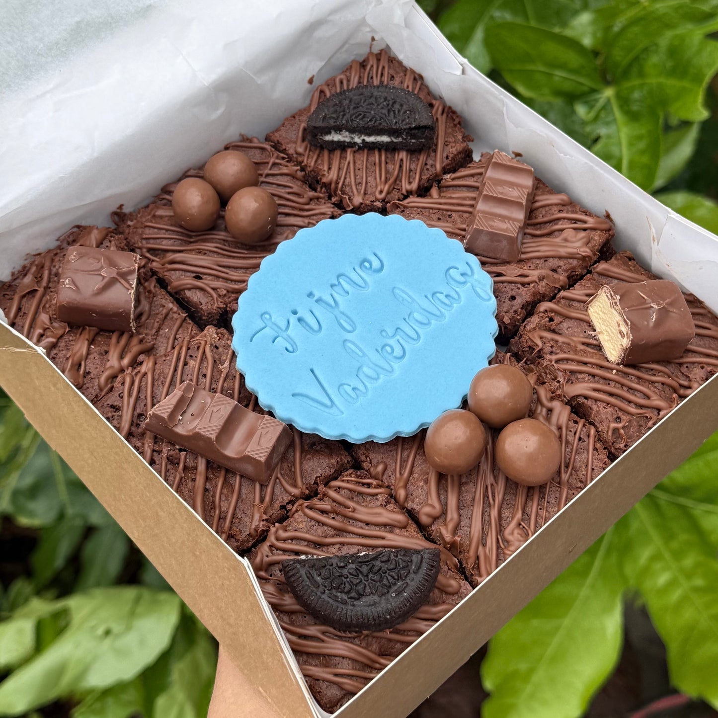 Personalized Father's Day Brownies