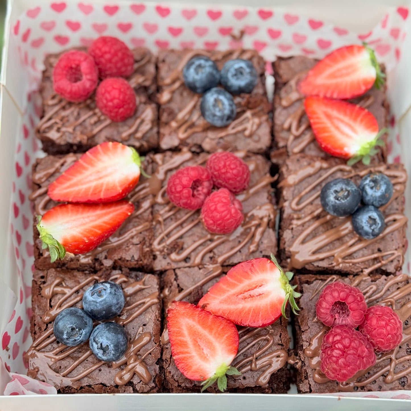 Personalized Father's Day Brownies (Vegan)