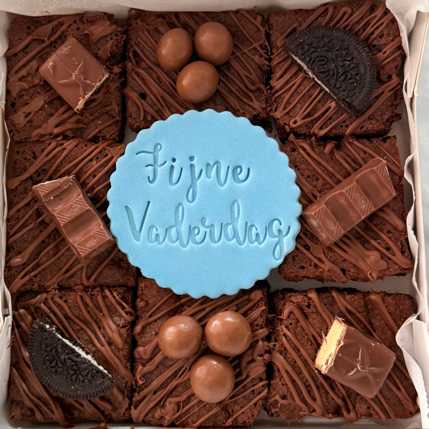 Personalized Father's Day Brownies
