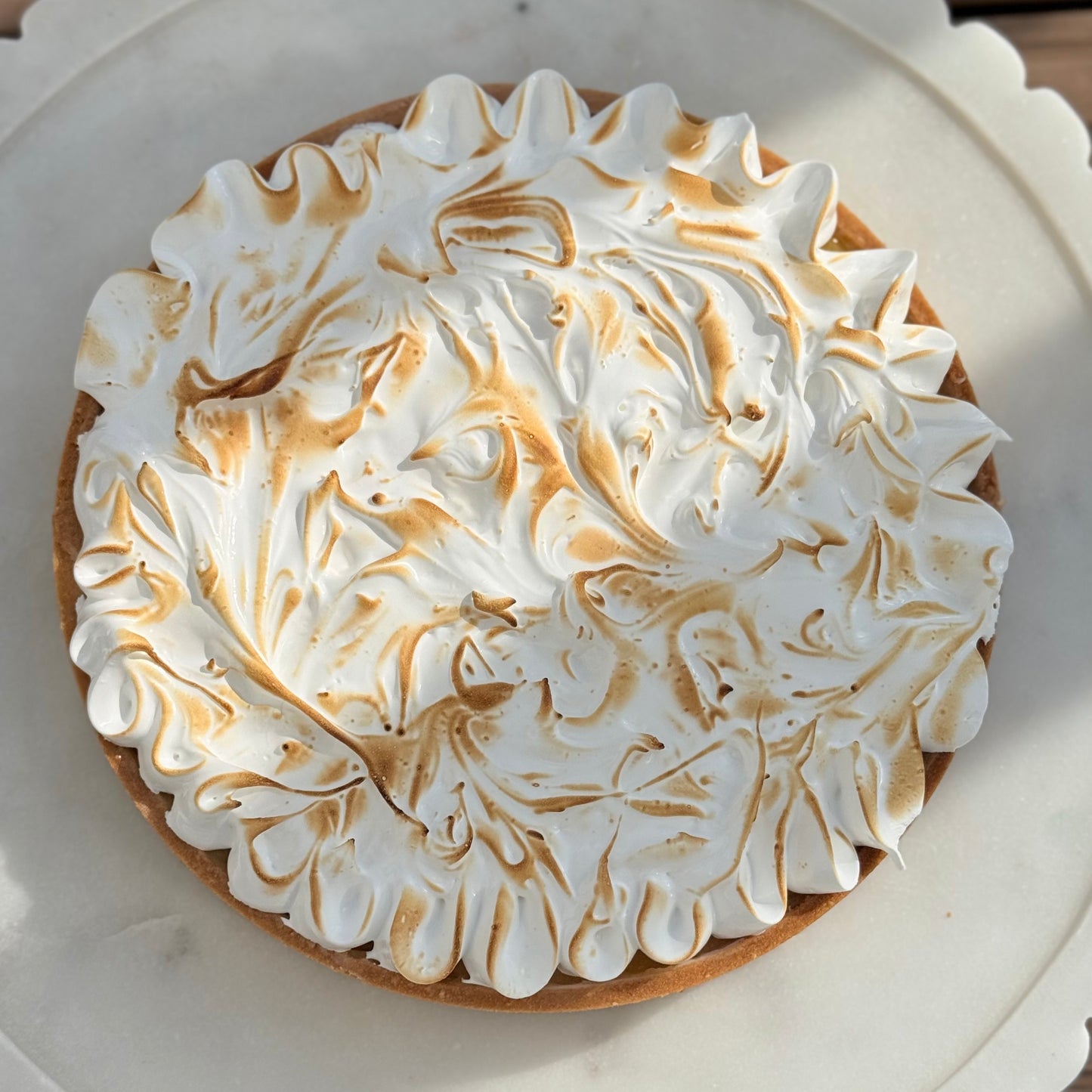 Lemon Meringue Tart (6-8 servings)