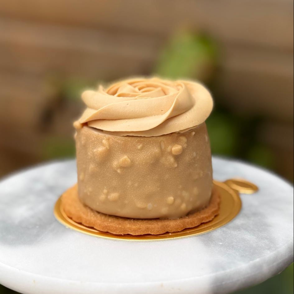Salted Caramel Mini-Cheesecake