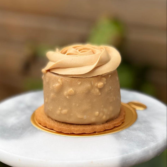 Salted Caramel Mini-Cheesecake