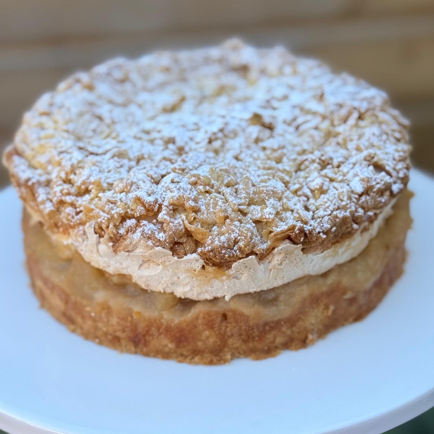 Polish Apple Pie with Meringue (8-10 servings)